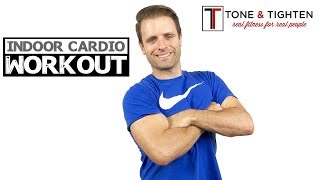 30Minute Indoor Cardio Workout  No Equipment Required [upl. by Enohpets]