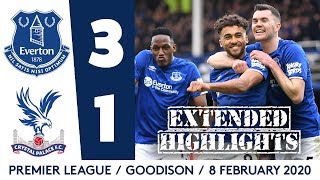 INCREDIBLE CLIMB UNDER ANCELOTTI CONTINUES  EXTENDED HIGHLIGHTS EVERTON 31 CRYSTAL PALACE [upl. by Swain]