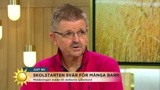 Hans dotter tog sitt liv efter mobbning i skolan  Nyhetsmorgon TV4 [upl. by Ssilb161]