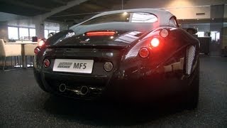 Wiesmann MF5 V10 Roadster w Lector exhaust system revs  details [upl. by Aneerbas]