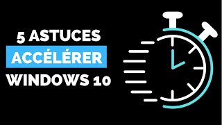 🚀 Comment Accélérer WINDOWS 10 Sans Logiciel  🚀 5 ASTUCES [upl. by Areik]