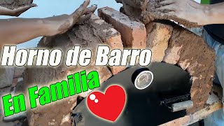 El MEJOR HORNO de LEÑA PASO A PASOHorno de Barrofacil y rapido 👍😁👌 [upl. by Wylde]