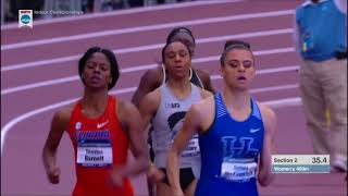 Sydney McLaughlin 5036 WJR  2018 NCAA Indoor 400m [upl. by Malone]