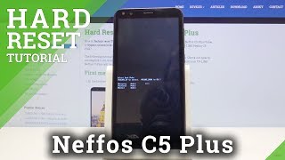 HARD RESET TPLINK Neffos C5 Plus  Wipe Data  Bypass Screen Lock [upl. by Anatole695]