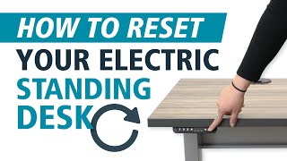 How To Reset Your Electric Standing Desk [upl. by Madden95]