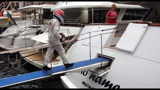 Kimi Raikkonen goes straight to his yacht [upl. by Imeaj264]