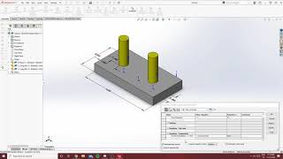 Global Variables amp Equations in an Assembly  SolidWorks 2020 [upl. by Hafirahs]