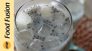 Doodh soda Milk Soda recipe by Food Fusion [upl. by Byrdie]