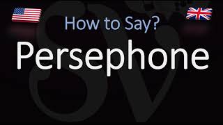 How to Pronounce Persephone CORRECTLY English American Name Pronunciation [upl. by Telimay]