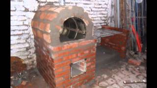 Construccion Horno de Barro y Parrilla [upl. by Rosse770]