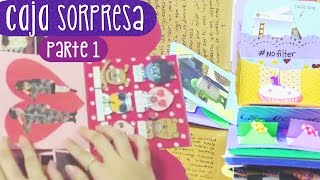 REGALA UNA CAJA SORPRESA  Tutorial Parte 1 Exploding Box ✎ Craftingeek [upl. by Nessej853]