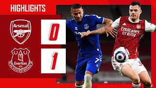 HIGHLIGHTS  Arsenal v Everton 01  Premier League [upl. by Seraphine730]