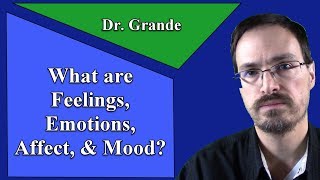 What are Emotions Feelings Affect and Mood [upl. by Neras]