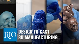 From Design to Cast 3D Manufacturing [upl. by Ahseniuq]