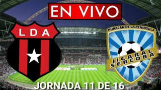 Donde ver Alajuelense vs Jicaral en vivo por la Jornada 11 de 16 Liga Costa Rica [upl. by Yrebmik]