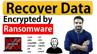 How to recover data encrypted by Ransomware How to decrypt encrypted files [upl. by Eldwin]