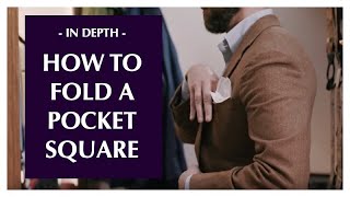 How to wear a pocket square or handkerchief [upl. by Gnes720]