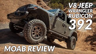 The 2021 Jeep Wrangler Rubicon 392 Rips  Moab Review [upl. by Enail]