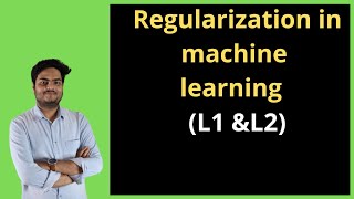 Regularization in machine learning  L1 and L2 Regularization  Lasso and Ridge Regression [upl. by Ulyram140]