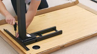 How to Assemble your Fully Jarvis Standing Desk [upl. by Nirtak614]