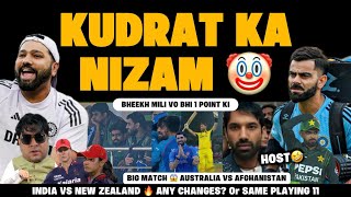 JUST RCB THINGS 🤡 PAAIJAAN AB HUM KYA KREGE 😂 HOST 1 POINT LE LO  IND Vs NZ 🔥 AFG Vs AUS BIG MATCH [upl. by Igal]