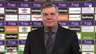 quotWeve got to stop letting goals inquot Allardyce bemoans West Broms lapses in concentration [upl. by Harobed378]