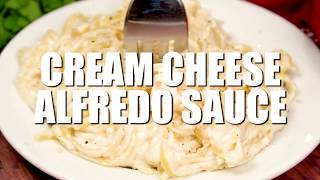 CREAM CHEESE ALFREDO SAUCE [upl. by Cynthla]