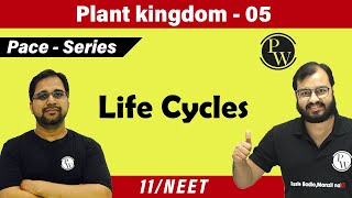 Plant Kingdom 05 l Life Cycles Class 11  NEET  PACE SERIES [upl. by Malan]