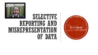 Selective Reporting and Misrepresentation of Data [upl. by Krock718]