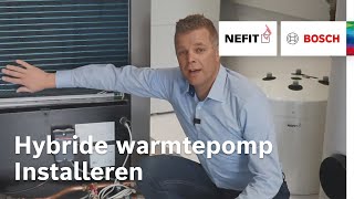 Hybride warmtepompinstallatie Installeren [upl. by Lolanthe]