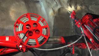 Sandvik DS421  Pioneer in cable bolting [upl. by Allayne36]