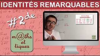 Appliquer les identités remarquables  Seconde [upl. by Apthorp]