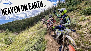 My Favorite Trail In Colorado  Single Track Hard Enduro [upl. by Boyt]