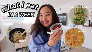 what i eat IN A WEEK 15 year old  Nicole Laeno [upl. by Oiratnom]