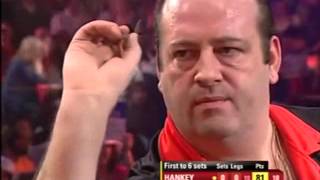 Darts World Championship 2009 Semi Final Adams vs Hankey [upl. by Aillil]