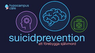 Suicidprevention att förebygga självmord [upl. by Pren]