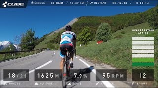 Home Trainer  60 minutes  Entraîne toi avec Simon Fourcade dans la grimpée de lAlpe dHuez [upl. by Tallu]