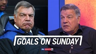 Sam Allardyce quotI knew I was leaving Everton 2 months before I didquot  Goals On Sunday [upl. by Leor]