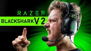 Razer NAILED IT  BlackShark V2 and V2 X Gaming Headset Review [upl. by Adnah]