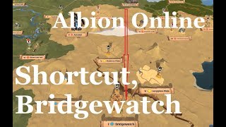 Albion Online  Caerleon to Bridgewatch fast almost safely [upl. by Alisan]