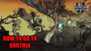 How to go to Korthia  Alliance and Horde [upl. by Aitsirt311]