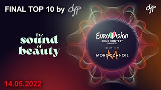 Eurovision 2022  Final TOP 10 [upl. by Odranoel224]