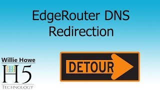 EdgeRouter DNS Redirection [upl. by Giah]