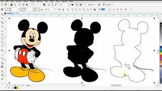 How to Create Image Outline for Laser amp Venyl Cutting  Make File for Laser Machine in Corel Draw [upl. by Lozano]