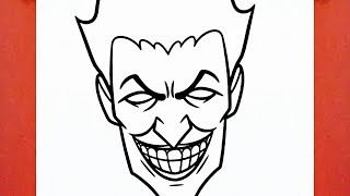 HOW TO DRAW THE JOKER [upl. by Nayllij]