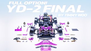 YOKOMO RC Drift FULL OPTION YD2ZX Build  A Perfect End [upl. by Ham]