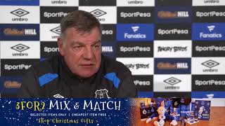 SAM ALLARDYCE FIRST EVERTON PRESS CONFERENCE [upl. by Trojan]