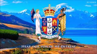 Hymne national NouvelleZélande traduction  Anthem of New Zealand FR [upl. by Blum]