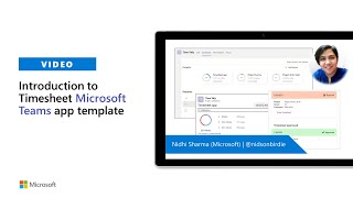 Introduction to Timesheet Microsoft Teams app template [upl. by Rip]