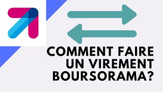 Comment faire un virement avec Boursorama Explication  avis  code promo [upl. by Runkle]